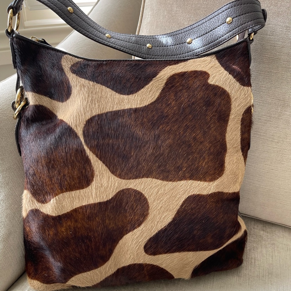 Calf hair bag